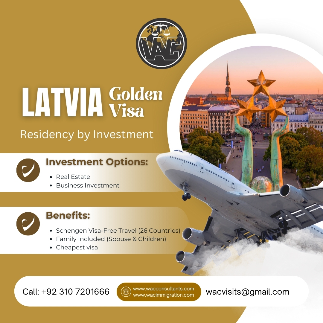 Latvia Golden Visa – Residency by Investment
